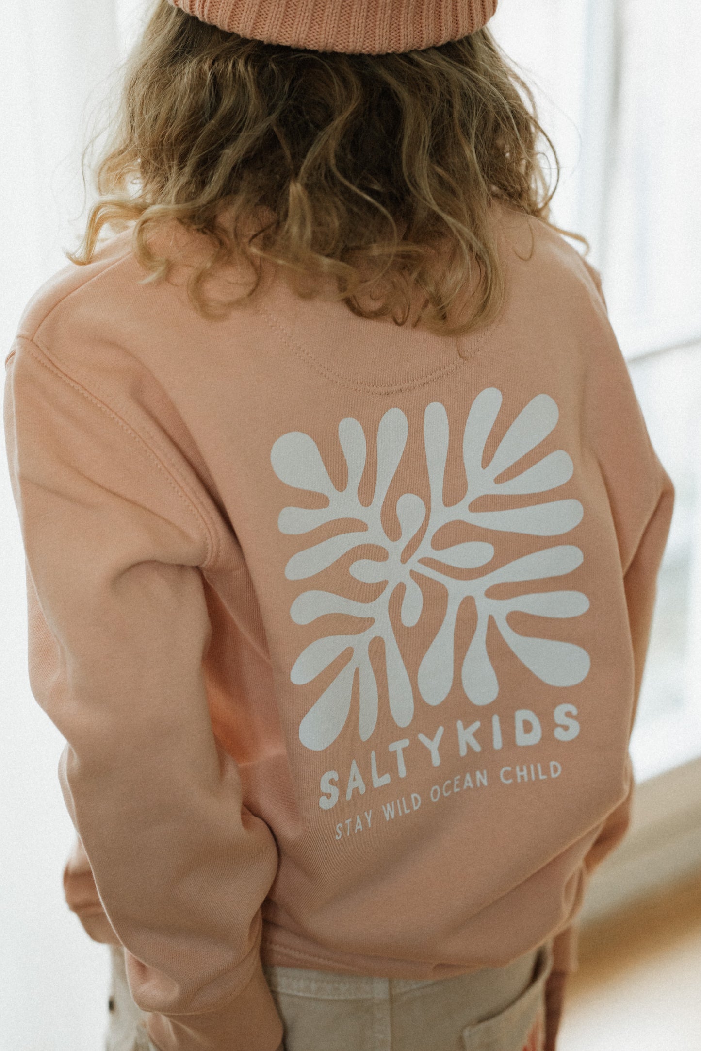 Sweater - coral
